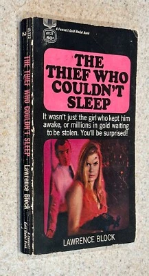Lawrence BLOCK -- Thief Couldn't Sleep (Mystery) -- 1966 SIGNED 1st Ed PB (B) - Image 1 of 4