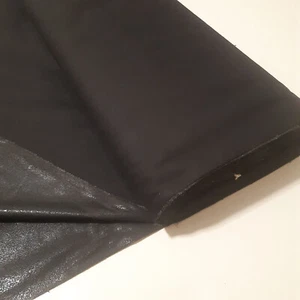 Tela teletta adesiva nera con ferro da stiro cm 140 interfodera rinforzo - Foto 1 di 1