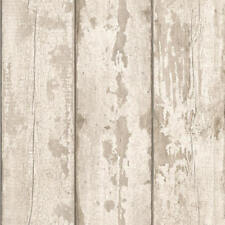 Weathered Madera Tablones de paneles de madera sintética wallpaper efecto realista Erismann
