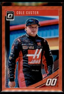 2019 Donruss Racing NASCAR Optic RED WAVE Prizm Parallel #49 Cole Custer - Picture 1 of 2