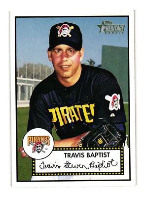 2001 Topps Heritage #302 Travis Baptist Pittsburgh Pirates - Image 1 of 2