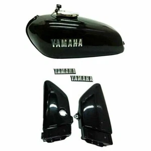 Yamaha RX100 RX125 Petrol Fuel Gas Tank With Chrome LID Cap & Side Panels @US - Bild 1 von 8