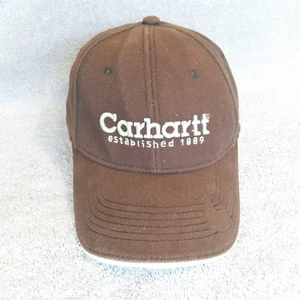 Sombrero Carhartt Para Hombre Talla Única Marrón Logotipo Deletreado Bordado Ajustable - Imagen 1 de 10