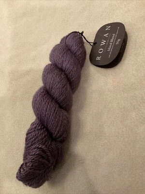 Rowan Island Blend yarn Empire purple 50g Merino Baby Alpaca silk - Image 1 of 3