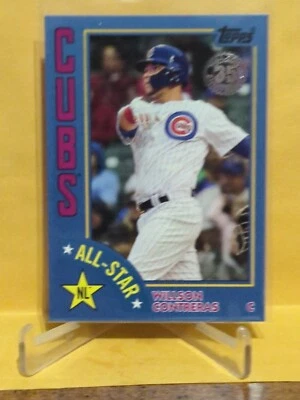 2019 Topps '84 Topps All Stars Blue #84ASWC Willson Contreras - Image 1 of 2