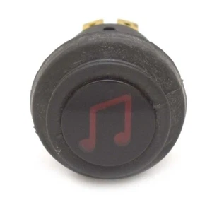 Oslo Boat Push Button Switch 6712380 | Ranger Triton Radio 7/8 Inch Red - Picture 1 of 3