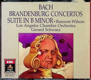 Bach Brandenburg Concertos Suite in B Minor EMI Los Angeles Chamber Orch. 2 CD - Imagen 1 de 3
