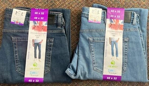 English Laundry Harrow Straight Fit Jeans, Dark Blue & BLUE ( Various) 1633913 - Picture 1 of 3