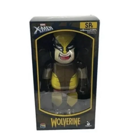 Bearbrick Marvel X-MEN 400% WOLVERINE Costume Limited BE@RBRICK MEDICOM TOY BOX Cover