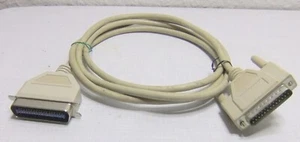 2m IEEE1284 Drucker Kabel - 25 Pin Stecker Zu 36 Polig Centronic - Bild 1 von 3