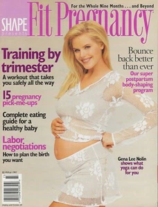 Vintage FALL 1997 SHAPE Presents FIT PREGNANCY Magazine GENA LEE NOLIN HTF Rare - Picture 1 of 1