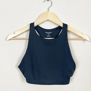 Reformation Luna Ecomove Sports Black Bra Size XS - Picture 1 of 5