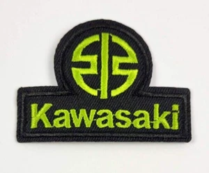 Kawasaki Motorcycles USA Racing Patch Łaty do prasowania Haftowana naszywka - Zdjęcie 1 z 2