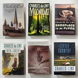 CHARLES DE LINT Widdershins/Country/Underfoot/Green/Someplace/Moonheart 6 PB LOT - Picture 1 of 13