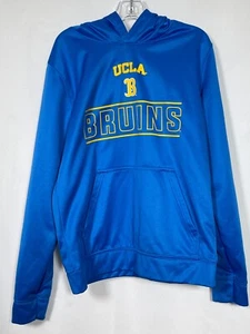 UCLA Bruins NCAA Blue Long Sleeve Pullover Hoodie Sweatshirt Youth LARGE 14-16 - Picture 1 of 7