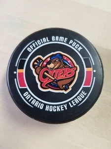 Disco de juego oficial de Erie Otters Plymouth - Imagen 1 de 2