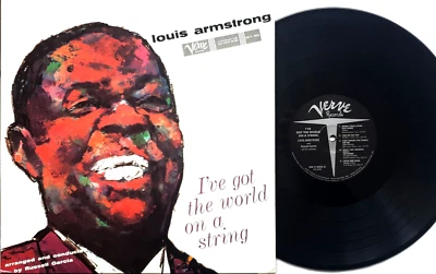 Louis Armstrong–I've Got The World On A String Vinyl LP Reissue, 180gm MG V-4035 - Image 1 of 3