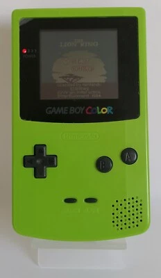 Nintendo Gameboy Color CBG-001 Konsole - Grün - Teildefekt - Bild 1 von 4