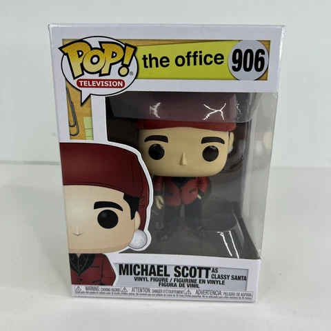 Funko POP! Television The Office Michael Scott as Classy Santa #906 Vinyl Figure Cover