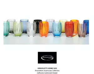 Zafferano - Perle - Bicchiere, colori a scelta, h cm 10,9 - 32 cl - Rivenditore - Foto 1 di 14