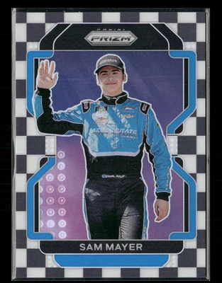 Sam Mayer 2022 Prizm Checkered Flag Prizm 16/50 #47 - Image 1 of 2