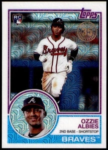 2018 Topps Silver Pack Refractor #26 Ozzie Albies RC - Atlanta Braves - Picture 1 of 1