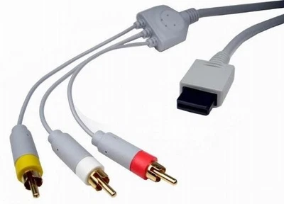 Wii A/v AV RCA Cable For System For Wii Nintendo Wii - Image 1 of 4