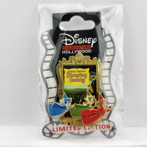 Disney D23 Expo 2024 Event DSSH DSF Classic Movie Posters Sleeping Beauty Pin - Picture 1 of 2