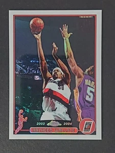 2003-04 Topps Chrome #92 Rasheed Wallace Refractor BLAZERS 🔥 - Picture 1 of 2