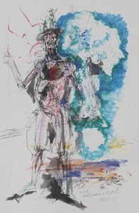 Jacques PECNARD: Menschenrechte - Artikel 28, Signierter Druck, 1984 - Bild 1 von 8