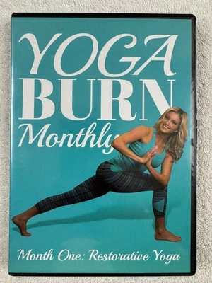 Yogaburn Monthly - Month One: Restoration Yoga - DVD - NTSC - R1 - VGC - Image 1 of 4
