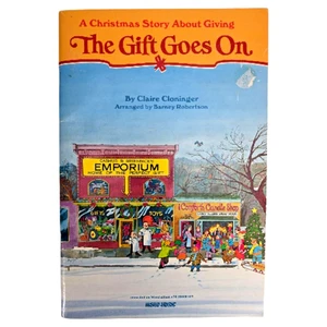 The Gift Goes On Christmas Musical Choral Book Claire Cloninger Word Music 1986 - Picture 1 of 18