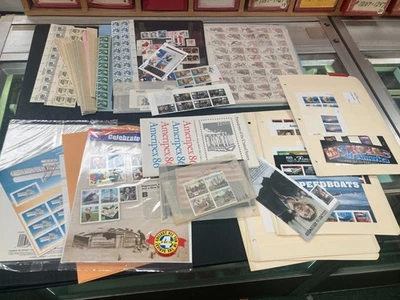 KAPPYS DISCOUNT POSTAGE ALL MINT FULL GUM GREAT VARIETY FACE VALUE $750. POST4 - Image 1 of 3