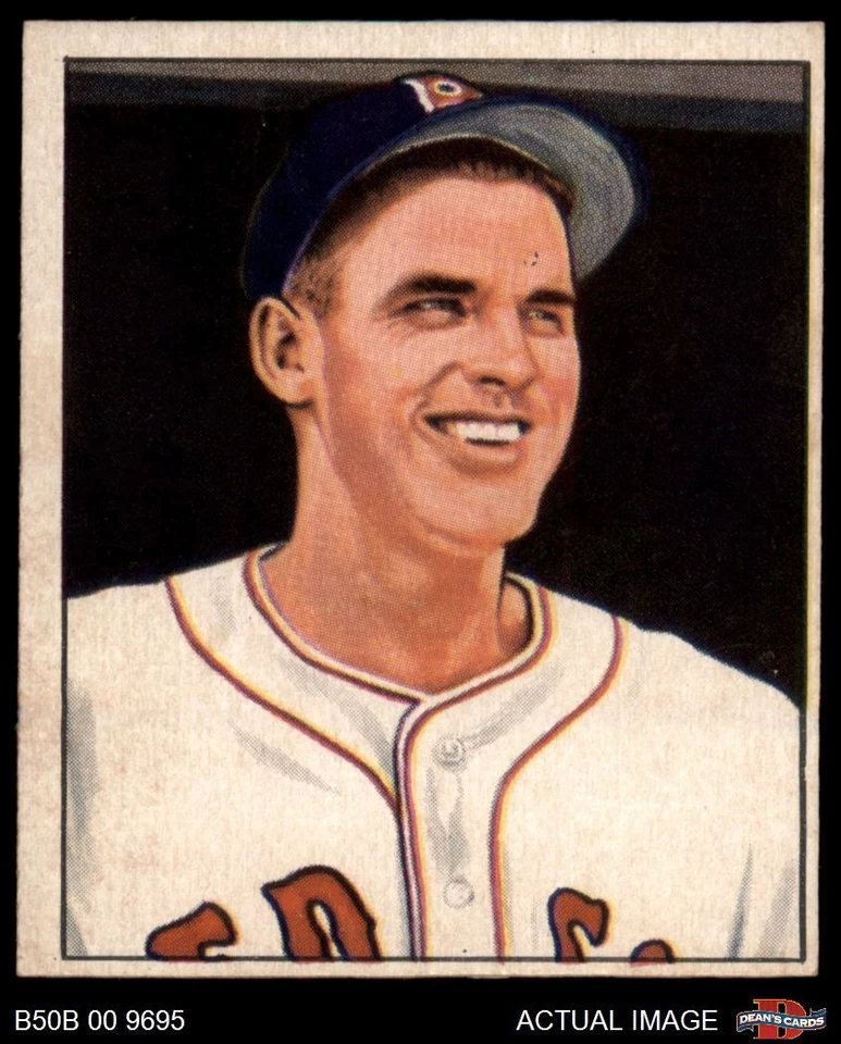 1950 Bowman #188 Earl Johnson Red Sox 4 - VG/EX - Image 1 of 1