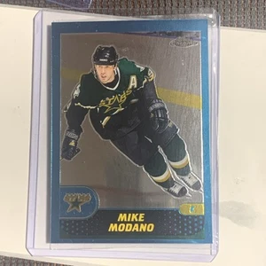 MINTY CLEAN CENTERED 2001-02 Topps Chrome Refractor Mike Modano #52 HOF - Picture 1 of 3