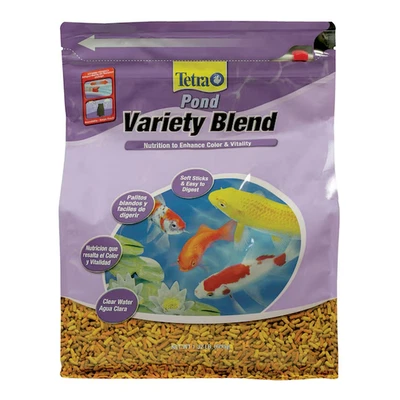 TETRA POND Tetrapond Variety Blend Fish Food to Enhance Color and Vitality 1.32 lbs