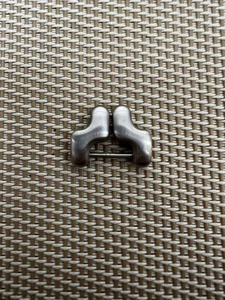 Original TAG Heuer S/EL Serie 18mm gebürstetes Silber Armband Glieder Herren neuwertig #802 - Bild 1 von 2
