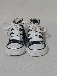 Converse High Top Chuck Taylor Sneaker schwarz Baby/Kleinkind Gr. 2 - Top Zustand - Bild 1 von 8