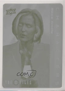 2019 X Files: UFOs and Aliens Printing Plate Yellow 1/1 Dana Scully #C-21 v7j - Picture 1 of 3