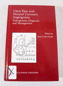 Chest Pain with Normal Coronary Angiograms by Juan Carlos Kaski, 1999 HC, Ex Lib - Picture 1 of 6