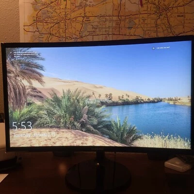 Высокопроизводительный настольный компьютер Core i5 + изогнутый 24 «HD монитор Samsung - Изображение 1 из 4