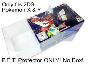 PREMIUM P.E.T. Plastic Box Protector for Nintendo 2DS Pokemon X & Y Console Box - Picture 1 of 2