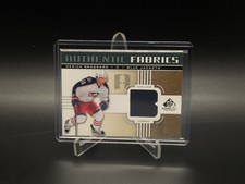 2011-12 SP Game Used Edition Authentic Fabrics Gold Derick Brassard (B) #AF-DE.2