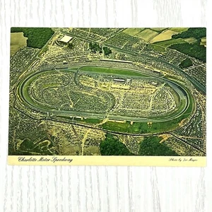 Foto postal Charlotte Motor Speedway Dexter Supreme de Joe Mayes foto aérea - Imagen 1 de 2