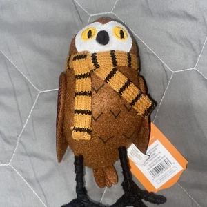Hyde and Eek Boutique Halloween 2021 Felt Bird 7” Owl - Picture 1 of 3