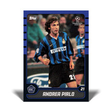 Topps The Lost Rookie Cards 2022 - Card 006 - Andrea Pirlo - Inter Milan