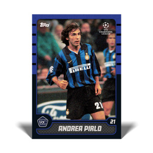 Topps The Lost Rookie Cards 2022 - Card 006 - Andrea Pirlo - Inter Milan