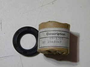 Crankshaft Oil Seal 25mm x 40mm x 7mm New Pkg 5 #09-1309 - Foto 1 di 2