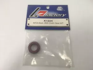 K Factory Alum 2nd Clutch Gear 24T For Team Associated NTC3 Part#K1224 - Picture 1 of 7