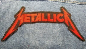 METALLICA Back Patch Embroidered FREE Shipping Thrash Metal Slayer USA Seller - Picture 1 of 3